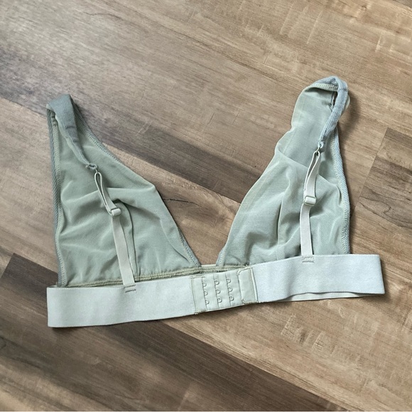 [SKIMS] Cotton Rib Plunge Bralette 2X - Picture 3 of 6